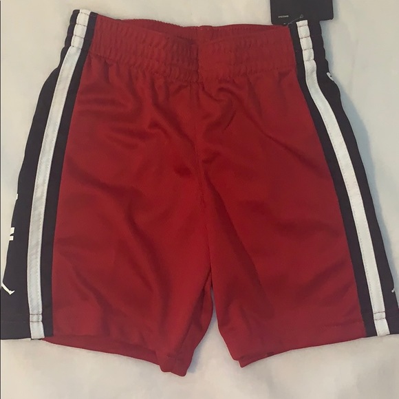 ⭐️HP⭐️ [ Air Jordan] Red Gym Shorts Dri-Fit NWT 3T - Picture 3 of 5